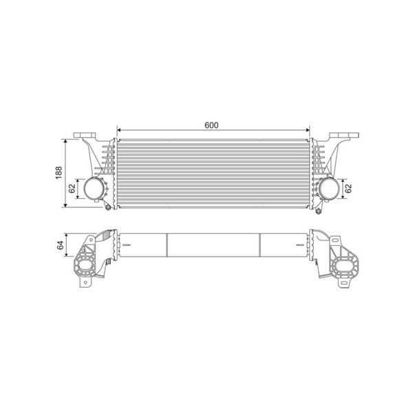 Intercooler Valeo 818315 VALEO