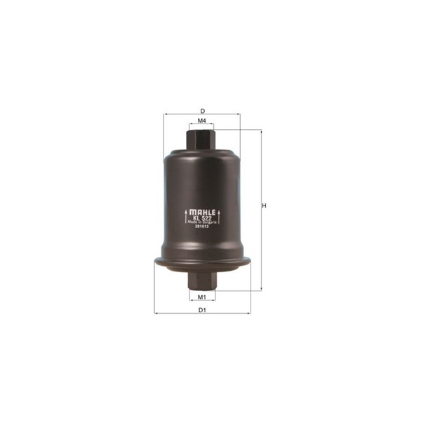 Bränslefilter Mahle KL 522 MAHLE