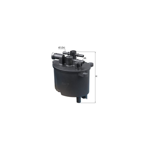 Bränslefilter Mahle KL 581 MAHLE