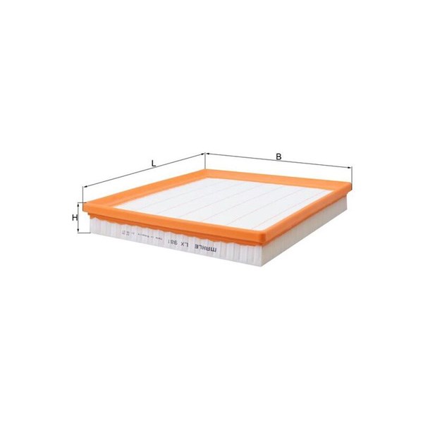 Luftfilter Mahle LX 981 MAHLE