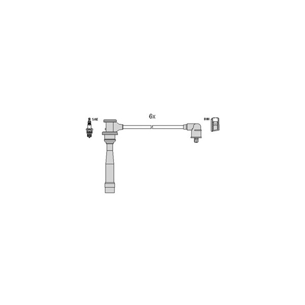 Tändkabelsats Hitachi 134337 HITACHI