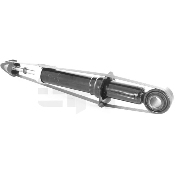 Stötdämpare, Bakaxel, Bakaxel höger, Bakaxel vänster Gh GH-334512 GH