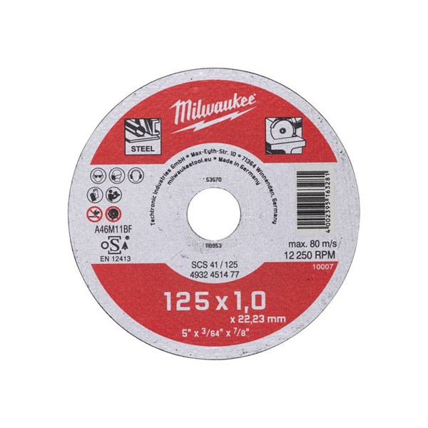 Flapdisc, Universal MILWAUKEE