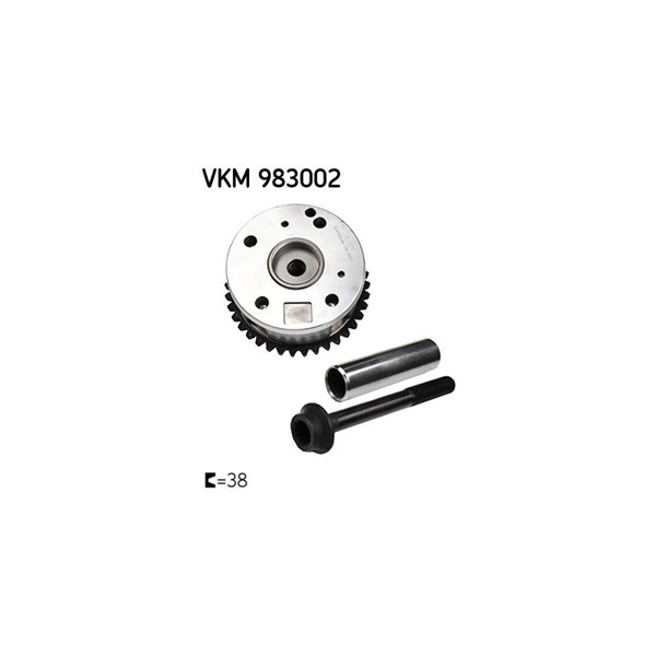 Kamaxellägesställare, Insugssidan Skf VKM 983002 SKF