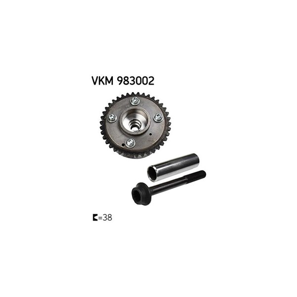 Kamaxellägesställare, Insugssidan Skf VKM 983002 SKF