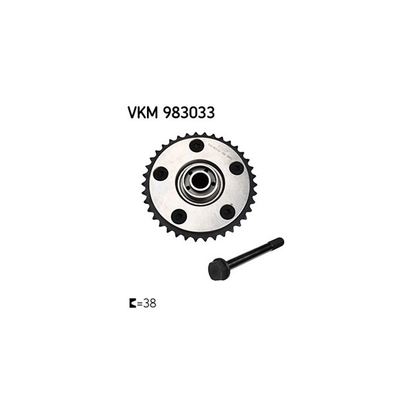 Kamaxellägesställare, Insugssidan Skf VKM 983033 SKF Kamaxellägesställare, Insugssidan Skf VKM 983033 SKF
