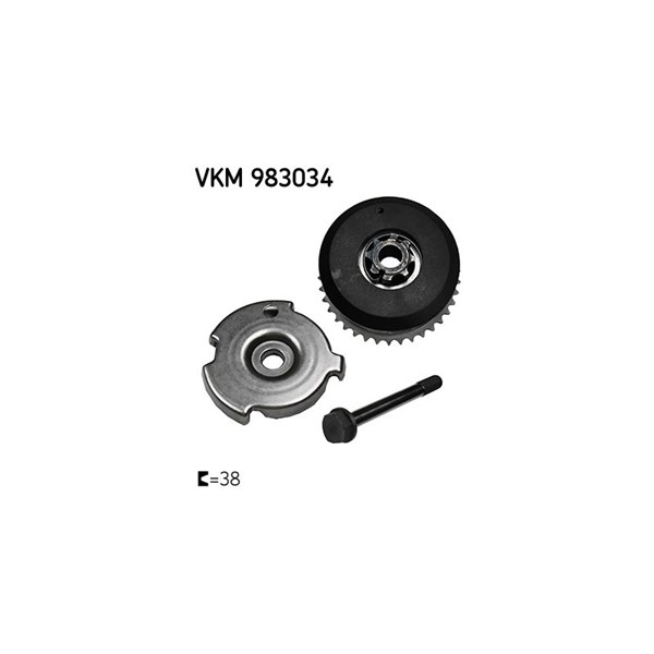 Kamaxellägesställare, Avgas-/utsläppssidan Skf VKM 983034 SKF Kamaxellägesställare, Avgas-/utsläppssidan Skf VKM 983034 SKF