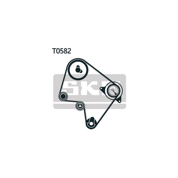 Kamremskit med vattenpump Skf VKMC 96010 SKF