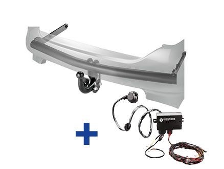 Dragkrok Standard med Elkabelsats, 13-polig Westfalia 32208690011 WESTFALIA