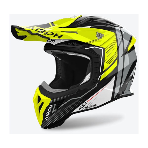 Mc Hjälm Airoh Aviator 2.2 Cairoli Qatar Yellow M Airoh AV22-CQ31 AIROH