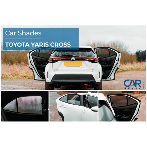 Solskydd Toyota Yaris Cross (MXP) 2020-, Bak Car Shades