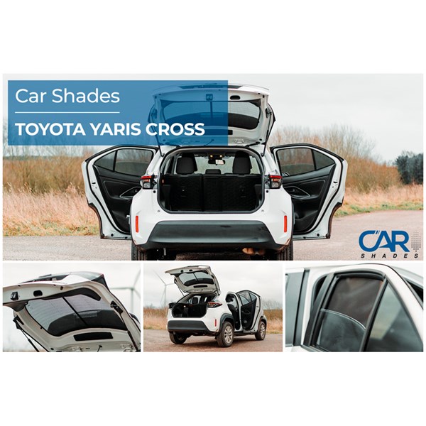 Solskydd Toyota Yaris Cross (MXP) 2020-, Bak Car Shades