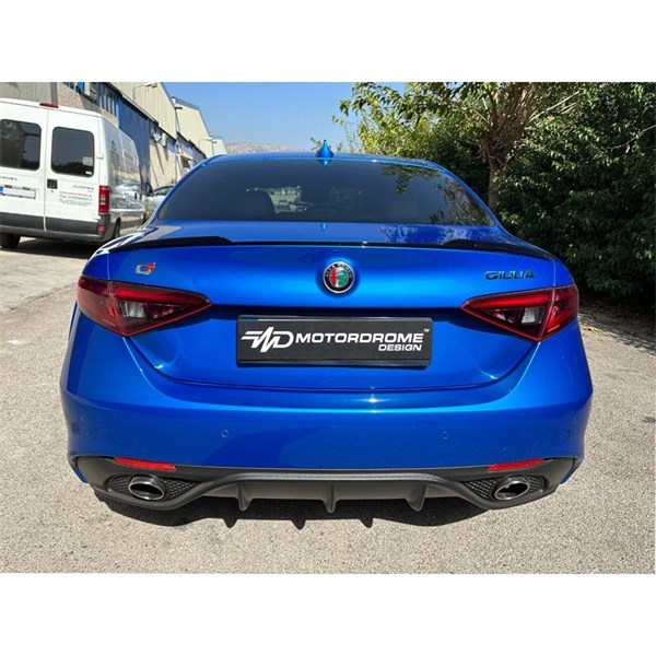 Trunk Spoiler Lip Alfa Romeo Giulia 2015- (PU) Motordrome TS AR38 Motordrome