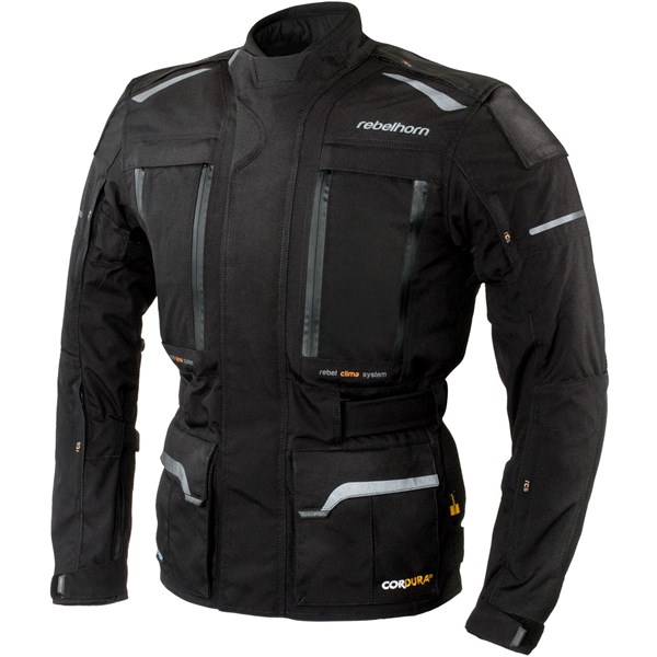 Mc Herr Läder Jacka Rebelhorn Hardy Pro Black M Rebelhorn RH-NJ-H REBELHORN
