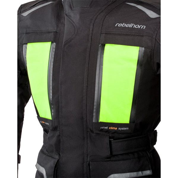 Mc Herr Läder Jacka Rebelhorn Hardy Pro Black M Rebelhorn RH-NJ-H REBELHORN