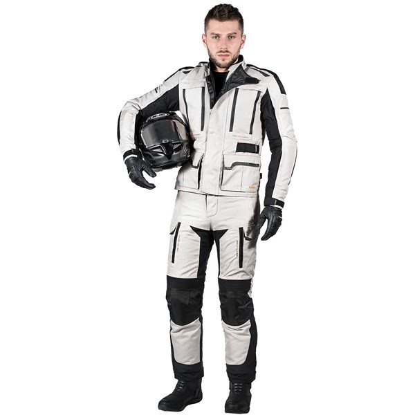 Mc Herr Läder Jacka Rebelhorn Hardy Pro Gray M Rebelhorn RH-NJ-HA REBELHORN