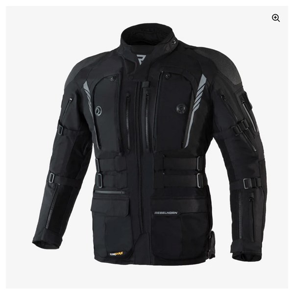 Mc Herr Jacka Rebelhorn Patrol Black 3XL Rebelhorn RH-TJ-PATROL-0 REBELHORN