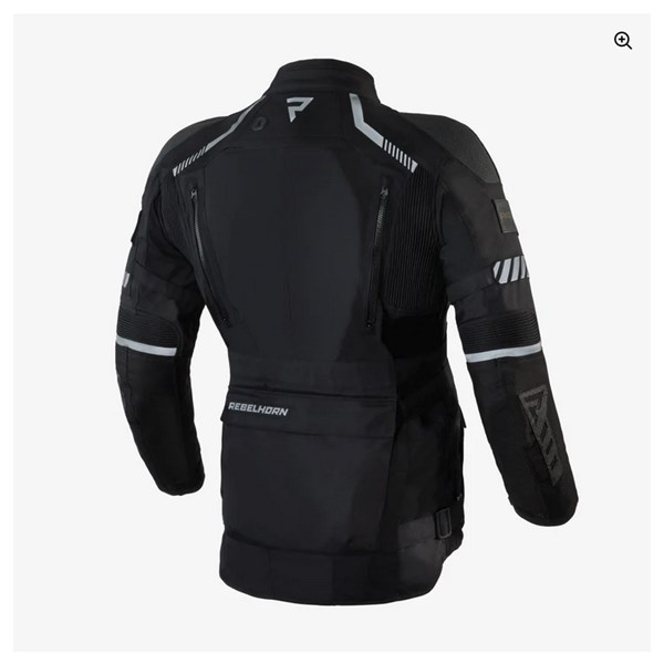Mc Herr Jacka Rebelhorn Patrol Black 3XL Rebelhorn RH-TJ-PATROL-0 REBELHORN