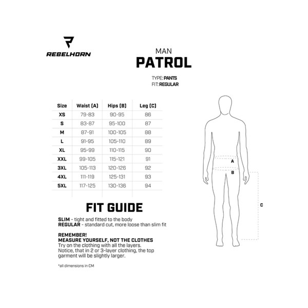 Mc Textilbyxor Rebelhorn Patrol Grey M Rebelhorn RH-TP-PATROL-69- REBELHORN Mc Textilbyxor Rebelhorn Patrol Grey M Rebelhorn RH-TP-PATROL-69- REBELHORN