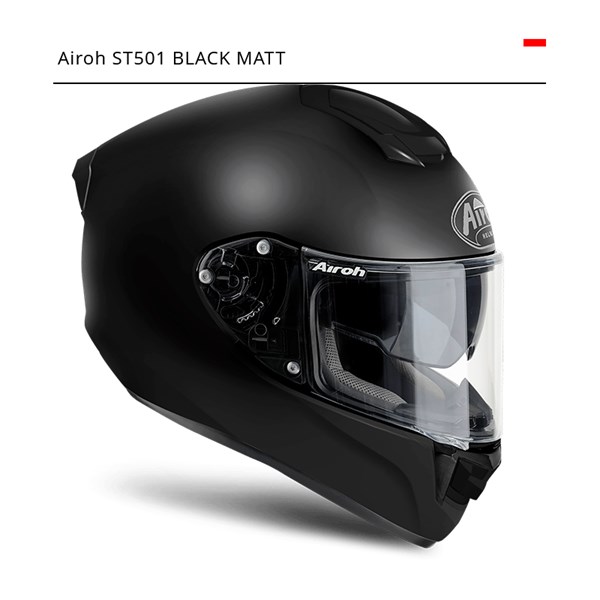Mc Hjälm Airoh St501 Black Xxl, Universal Airoh ST5-11-XXL AIROH