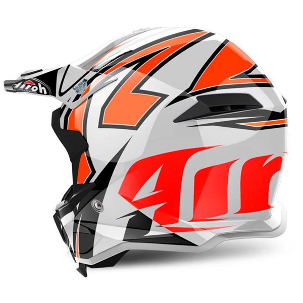 Mc Hjälm Airoh Terminator Open Vison Shock Orange Xl Airoh TOV-SH AIROH