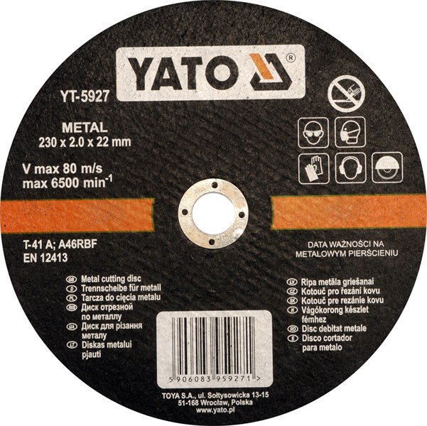 Flapdisc, Universal Yato YT-5927 Yato