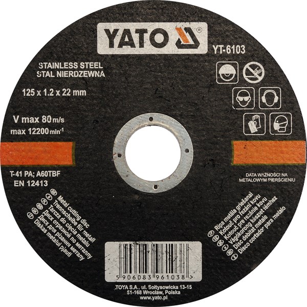 Flapdisc, Universal Yato YT-6103 Yato