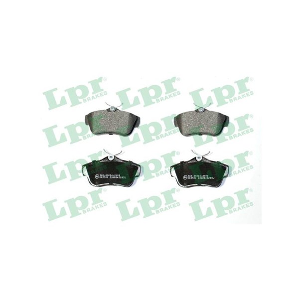 Bromsbeläggsats, Bakaxel Lpr 05P2285 LPR