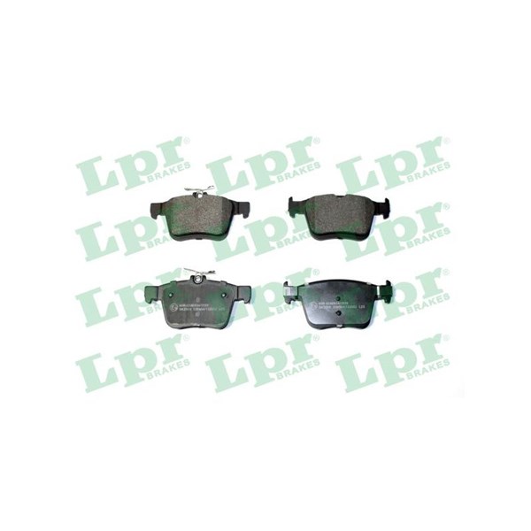 Bromsbeläggsats, Bakaxel Lpr 05P2352 LPR