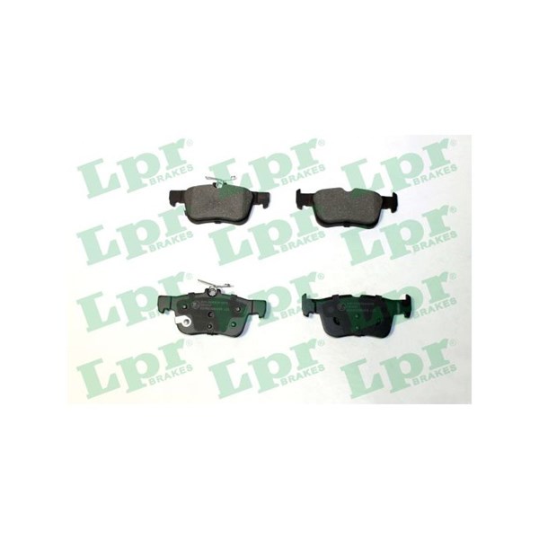 Bromsbeläggsats, Bakaxel Lpr 05P2356 LPR