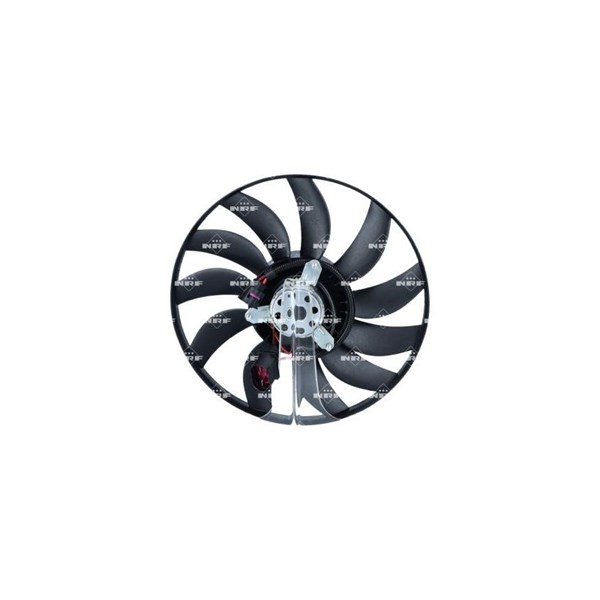 Fläkt, kylare 12V, Höger, Vänster Nrf 47881 NRF
