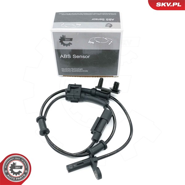 ABS-givare, Sensor, hjulvarvtal, framaxel höger, framaxel vänster ESEN SKV