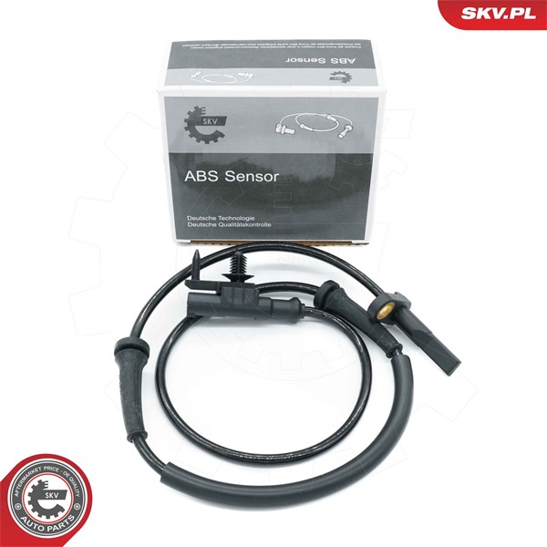 ABS-givare, Sensor, hjulvarvtal, framaxel höger, framaxel vänster ESEN SKV