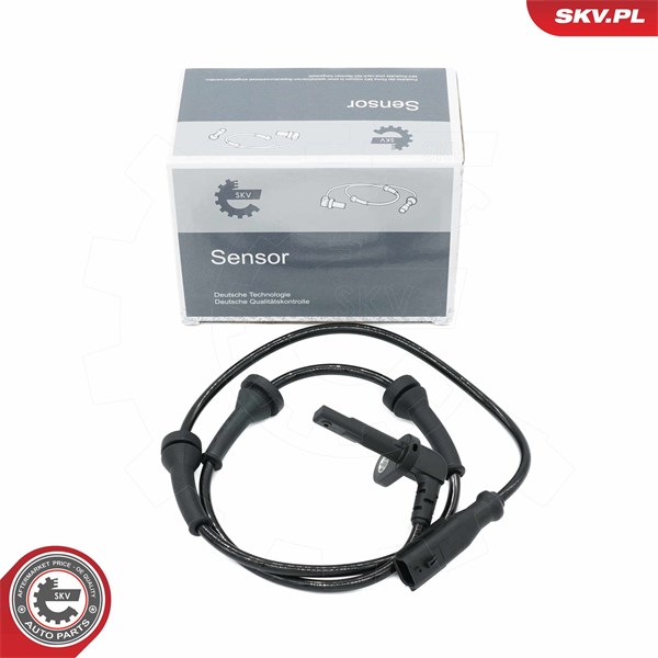 ABS-givare, Sensor, hjulvarvtal, framaxel höger, framaxel vänster ESEN SKV