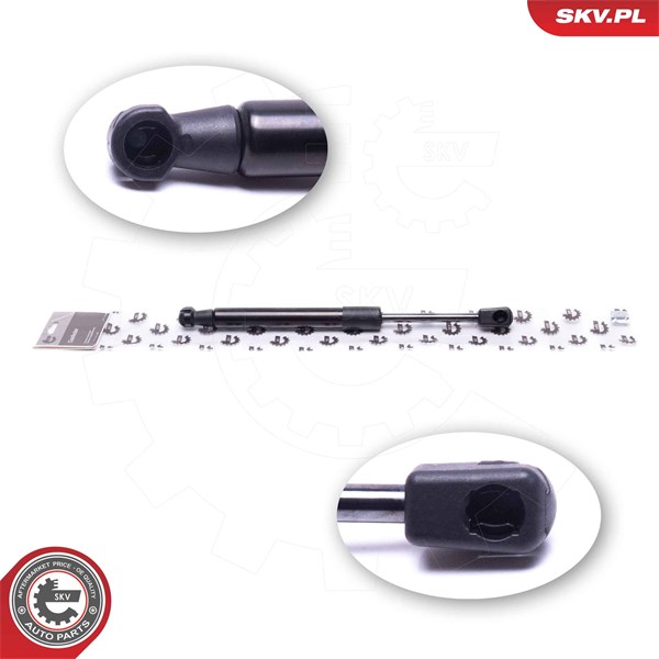 Gasfjäder, motorhuv, Tvåsidig Esen skv 52SKV133 ESEN SKV