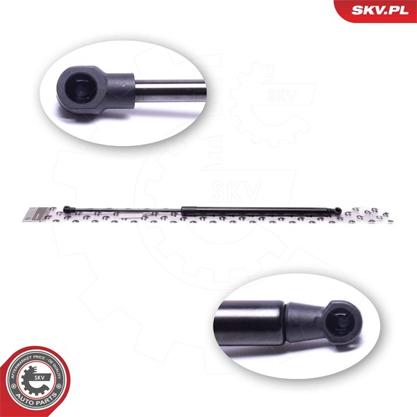 Gasfjäder, bagageutrymme, Tvåsidig Esen skv 52SKV766 ESEN SKV