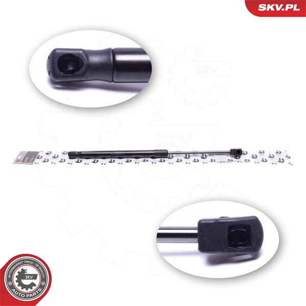 Gasfjäder, bagageutrymme, Tvåsidig Esen skv 52SKV788 ESEN SKV