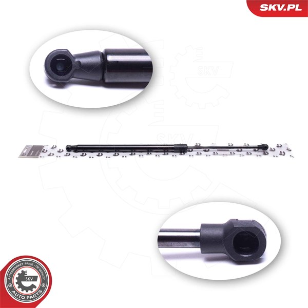 Gasfjäder, bagageutrymme, Tvåsidig Esen skv 52SKV818 ESEN SKV