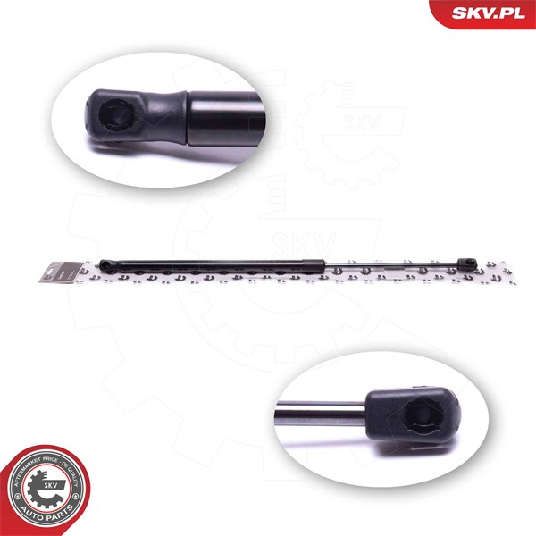 Gasfjäder, bagageutrymme, Tvåsidig Esen skv 52SKV819 ESEN SKV