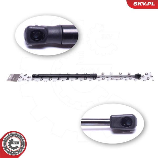 Gasfjäder, bagageutrymme, Tvåsidig Esen skv 52SKV821 ESEN SKV
