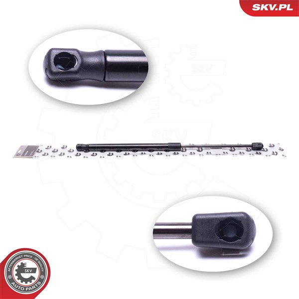Gasfjäder, bagageutrymme, Tvåsidig Esen skv 52SKV823 ESEN SKV