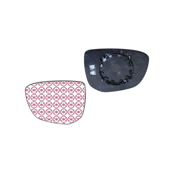 Spegelglas, yttre spegel, Vänster Klokkerholm 05481061 KLOKKERHOLM