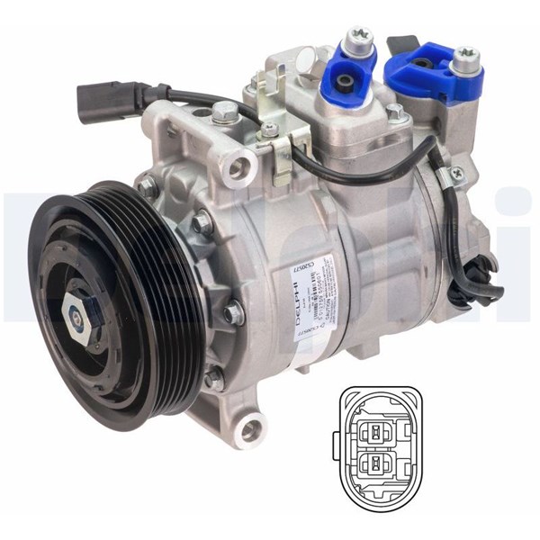 Kompressor, klimatanläggning Delphi CS20577 DELPHI