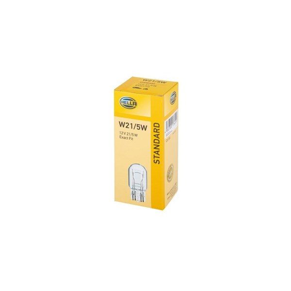 Glödlampa HELLA STANDARD W21/5W W3x16q 12V Hella 8GD 008 893-002 HELLA