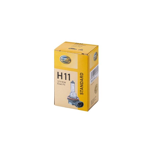 Halogenlampa HELLA STANDARD H11 PGJ19-2 12V Hella 8GH 008 358-121 HELLA