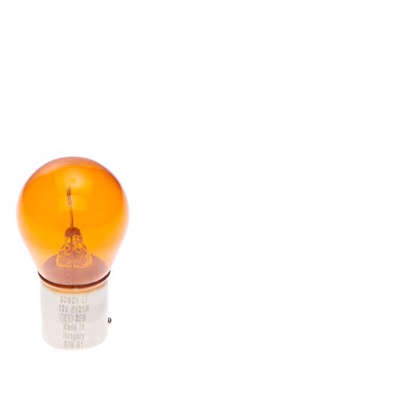 Glödlampa BOSCH Pure Light WS PY21W BAU15s, Fram, Bak, Sidomonter BOSCH