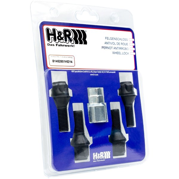 Låsmutter, Universal H&r spezialfedern B14252801KEY4 H&R Spezialfedern