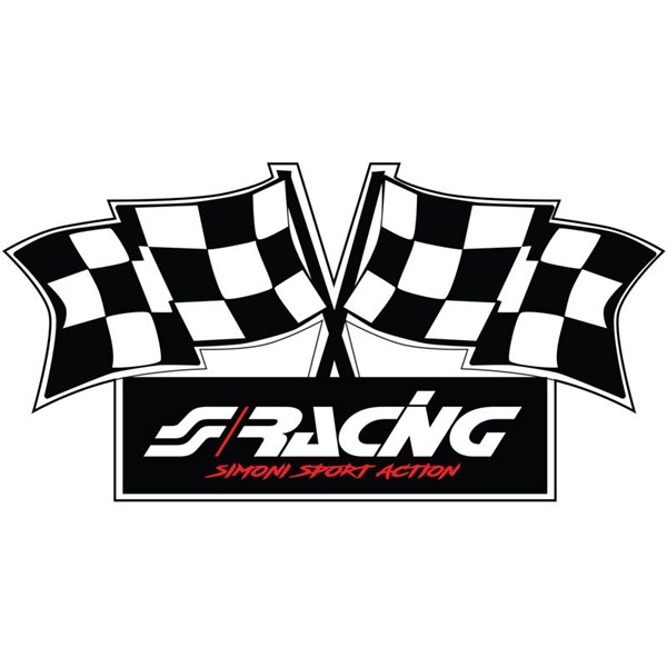 Klistermärke, Universal Simoni racing SR SCSF Simoni Racing