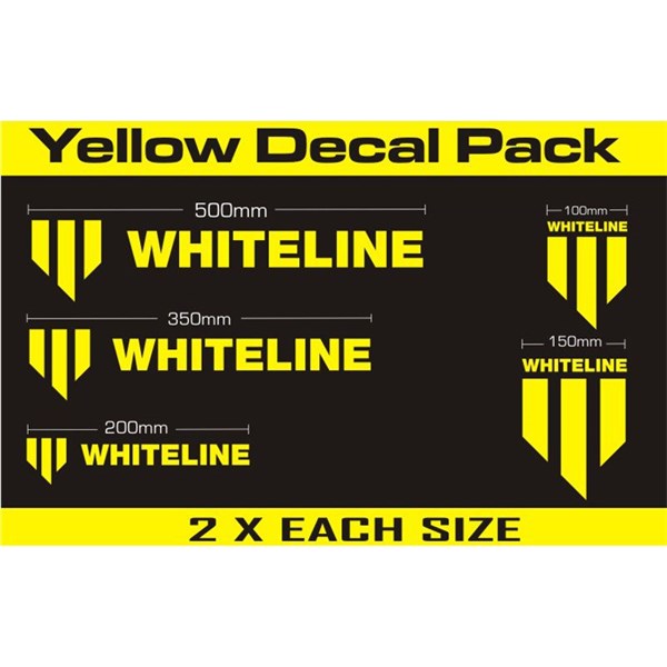 Whiteline Sticker Kit 10-delar, Universal Autostyle WL KWM001 AutoStyle Whiteline Sticker Kit 10-delar, Universal Autostyle WL KWM001 AutoStyle