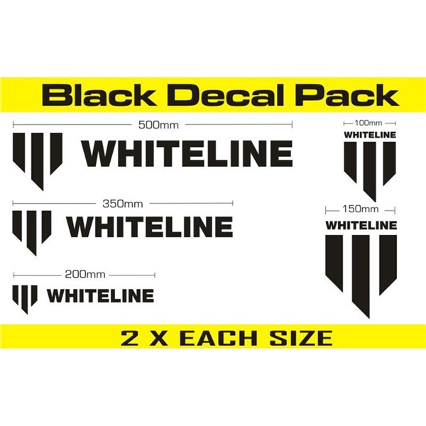 Whiteline Sticker Kit 10-delar, Universal Autostyle WL KWM002 AutoStyle